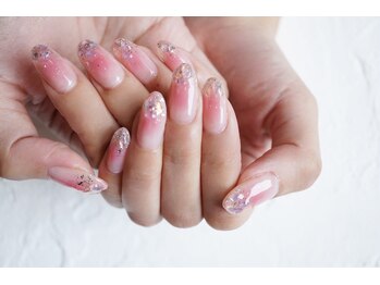 ネイル フライガール(nail FLY GIRL)/キラキラ☆チークネイル