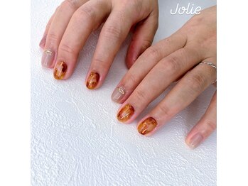 ジョリー(Jolie)/べっ甲ネイル