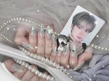 ベルグローアルファネイル(BELLE GROW ALPHA NAIL)/ライブ衣装イメージネイル