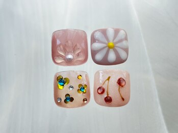 金木犀 札幌駅前店/フットネイルデザイン