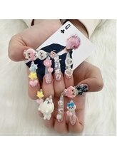 プリュム(Plume)/3D/推しネイル/キャラクター