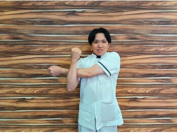 伏見桃山整骨院/肩のストレッチ