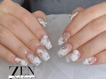ゼン ネイル デザイン 池袋(ZEN NAIL DESIGN)/* 長 さだしやり放題×つけ放題