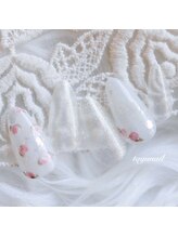 たゆ ネイル(たゆnail)/ニュアンスバラアートネイル