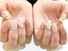 ライトウェーブ 長野駅前店/シェル敷き詰め×ワンカラー♪