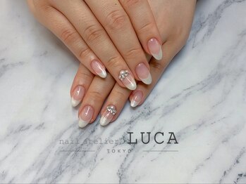 ネイルアトリエルカ(nail atelier LUCA)/W-93 ブライダルフレンチネイル