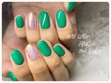 アネラ(ANELA)/ボッテガグリーンオーロラネイル