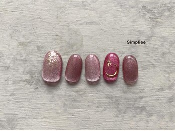 シンプリー ネイルアンドアイラッシュ 祖師谷大蔵店(Simpliee Nail&Eyelash)/マグネットネイル