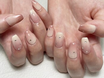 ゆちたの部屋/桃ネイル パラジェル/フィルイン