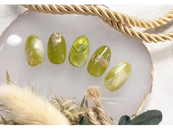 ネイルソファ 木津(nail sofa)/選べるアート２本