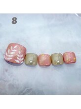 はあとねいる 町田店/フットネイル：No.8