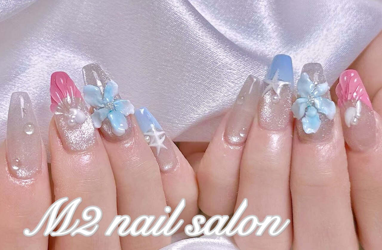 ネイルチップオーダー 72n様 ネイルチップ オーダーメイド 〜単色M No