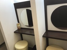 ジェイエステティック 柏店/お帰り前は充実のメイクブースへ