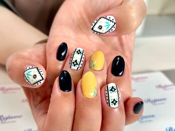 ハンカチ柄秋ネイル★