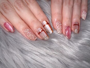 チェックネイル