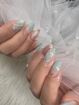シェリーネイル 東浦和店(ShellyNAIL)/春先オススメ★ミントグリーン