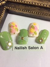 ネイリッシュサロン エー(Nailish Salon A)/カスタムハンド2時間コース/9500