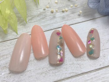 コルジャ(CORUJA)/ピンク×シェル◇6050