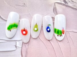 某あおむしネイル