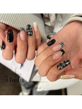 イベル 恵比寿西口店(ibelu)/チェックネイル