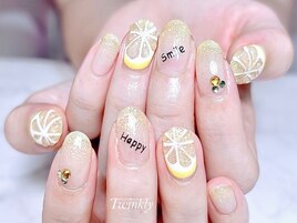 こだわりアートのseasonネイル