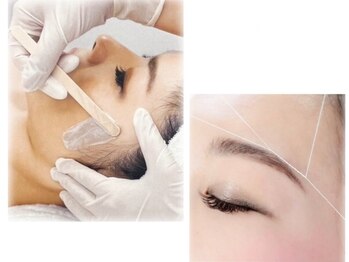 ブリリアンス(BRILLIANCE)の写真/お顔全体の産毛と角質を除去しツルすべ陶器肌に♪《フェイスワックスorスレッディング（糸除毛）選択可☆》