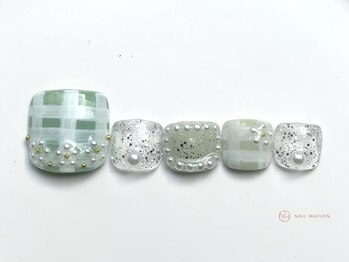 フラワーチェック￥9000