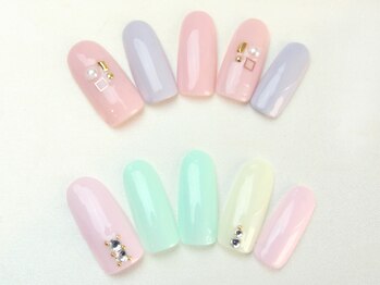 ユースタイル 新宿店(U-style)/パステルネイル