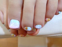 アミュリー ネイル アトリエ(Amury nail atelier)/ヤシの木♪リゾートネイル