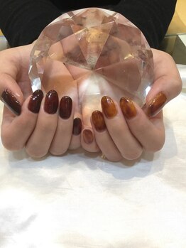 エスフィーネイルサロン ブリーユ(Esfy nailsalon Brille)/アシメべっ甲