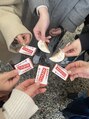 サロンドフォーエイチ(salon de 4H) 毎年みんなで初詣に行って運試し♪もちろんお店の祈願も込めて☆