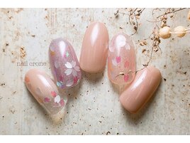 マグネット桜ネイル