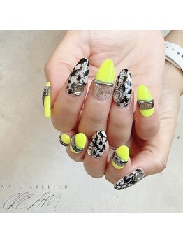 クリーム(Nail Atelier CREAM)/season'sニュアンス8月