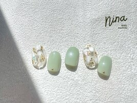 大人春ネイル