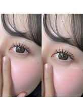 Allene 心斎橋堀江店 マツエク/まつげパーマ/LED/&healthy/パリエク/韓国束感/マツエク/LED/まつパ/&healthy