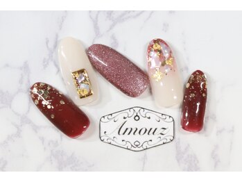 アモウズ(Amouz)/定額【テーマ:ボルドー】1