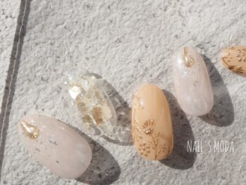 ネイルズ モダ(NAIL'S MODA)/2月の新作1/ミラーボタニカル