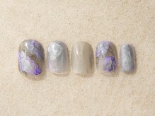 ルフトエーデ(LUFT Ode)/【Art 10】Gｒayネイル