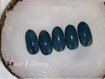 キャンアイドレッシー 八王子/大人　ネイビー　スタッズ