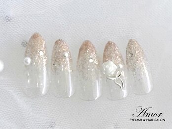 アモル 川崎駅前店(Amor)/定額ワンホン韓国ネイル 8900円