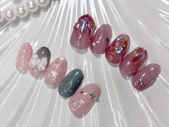 ショコラ(chocolat)の写真/定額の種類が豊富、パーツ定額も◎パラジェル導入でお爪への優しさへも妥協なし！[ワンホン/韓国ネイル]