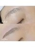 【垢抜け】眉毛サロン　眉毛パーマ×眉毛WAX（ メイク付）￥5500