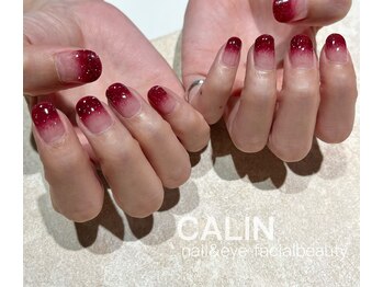カラン 焼津店(CALIN)/チェリーフラッシュグラデ