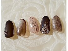 大人カラーのX'masネイル*