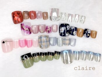 クレール(claire)の写真/スパルーチェを使用した角質ケア(マッサージ付)¥2000☆乾燥したかかともツルスベに♪自信のつく足元に◎