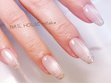 ネイルホリック/水光マグネット×指先ラメ