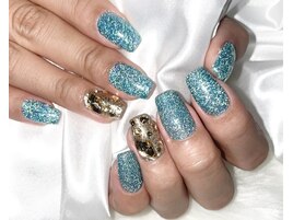 フラッシュ＋埋め尽くし