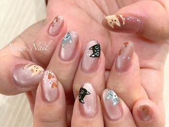 ナナネイル(Nana.Nail)/猫好きさん必見!キャットネイル2