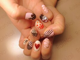 バレンタインネイル☆