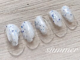 ホワイト×ブルー